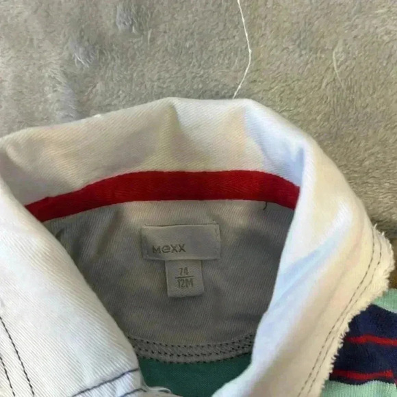 Mexx - long sleeve polo style top. Size 12 months - Picture 2 of 4